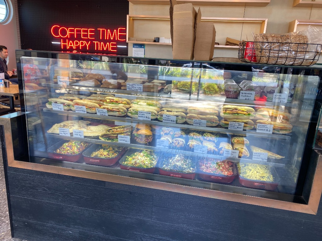 Gourmet Food Cabinet Display